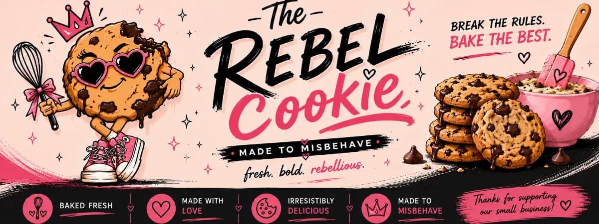 The Rebel Cookie banner