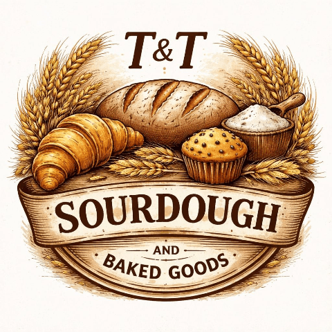 T&T Sourdough and Baked Goods logo