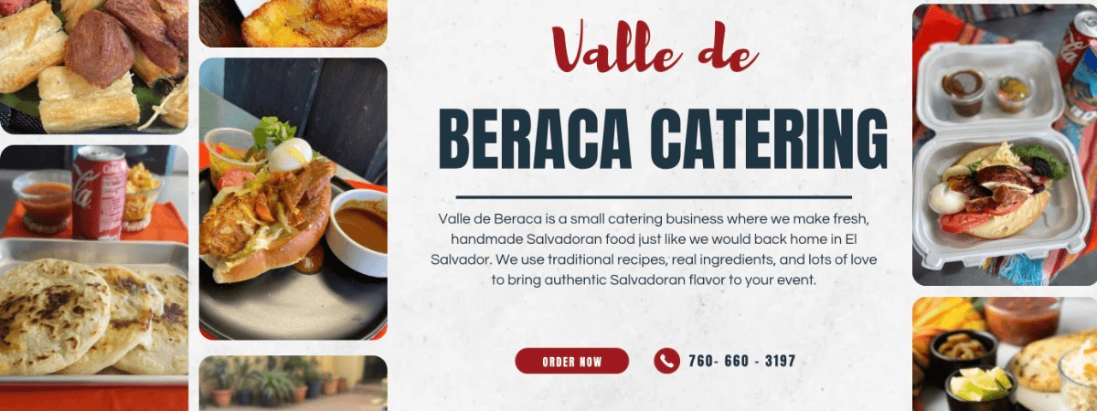 Valle de Beraca Catering banner
