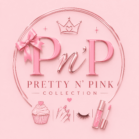 Pretty n’ pink bakery logo