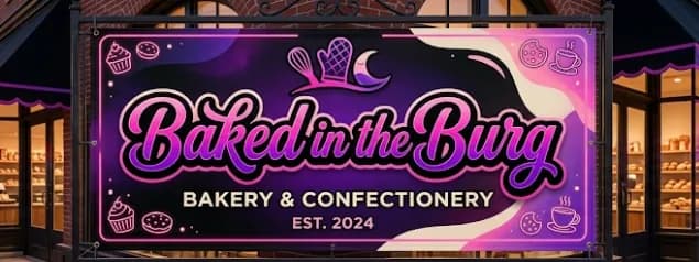 Baked in the Burg! banner