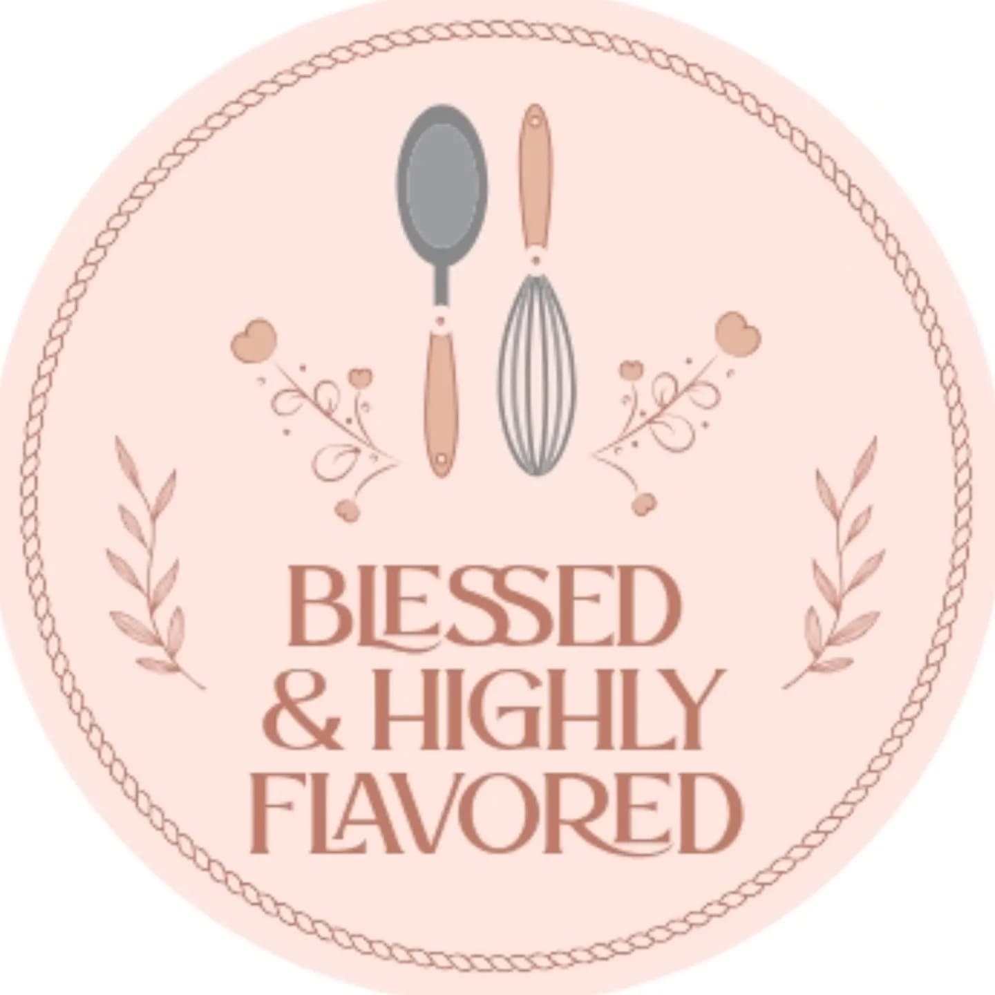 Blessed & Highly Flavored logo