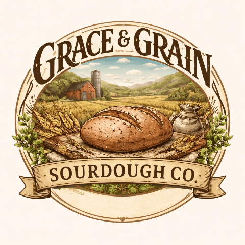 Grace & Grain Sourdough Co. logo