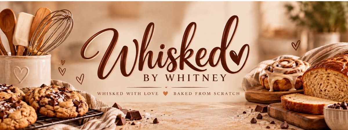Whisked by Whitney banner