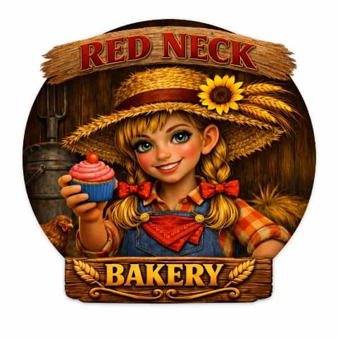 Red Neck Bakery logo