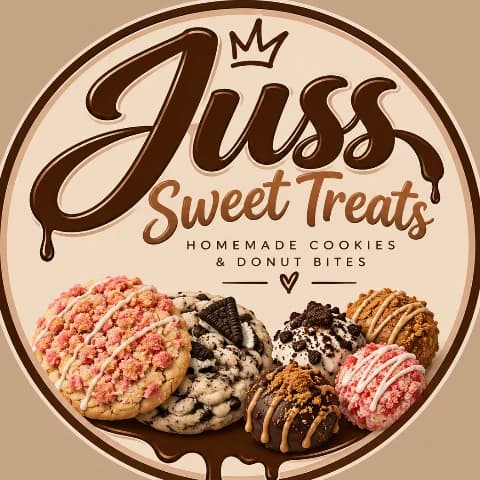 JUSS SWEET TREATS logo