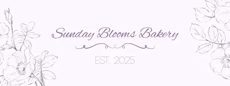 Sunday Blooms Bakery banner