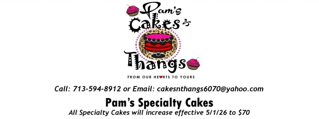 Pam’s Cakes & Thangs banner