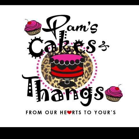 Pam’s Cakes & Thangs logo