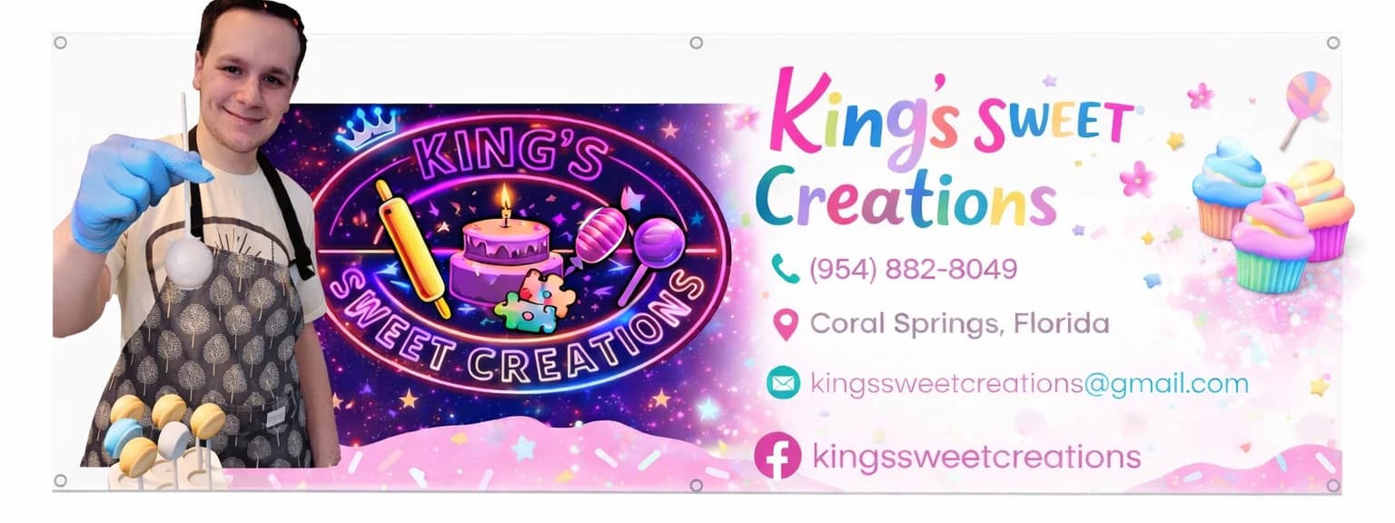 King's Sweet Creations banner