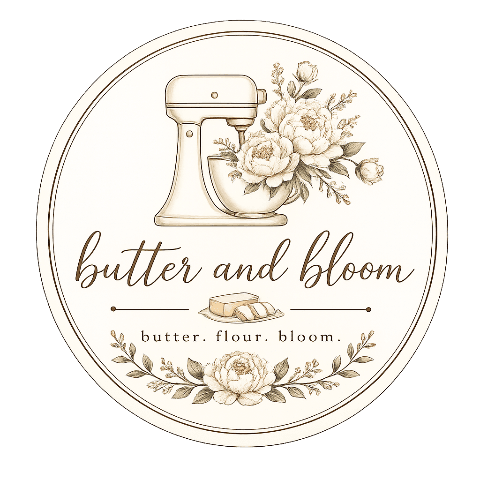 Butter and Bloom Bakery logo