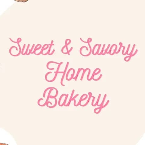 Sweet & Savory Home Bakery logo