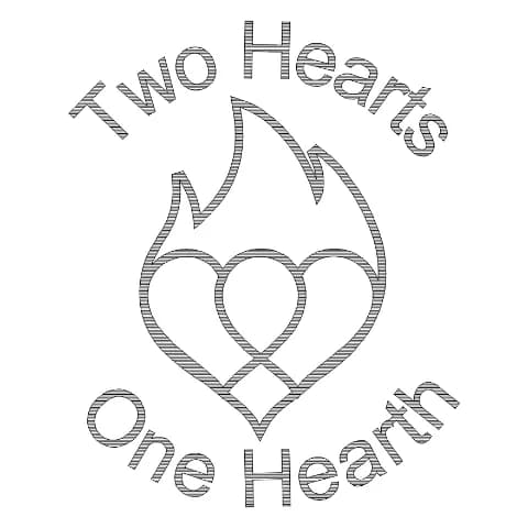 Two Hearts One Hearth LLC logo