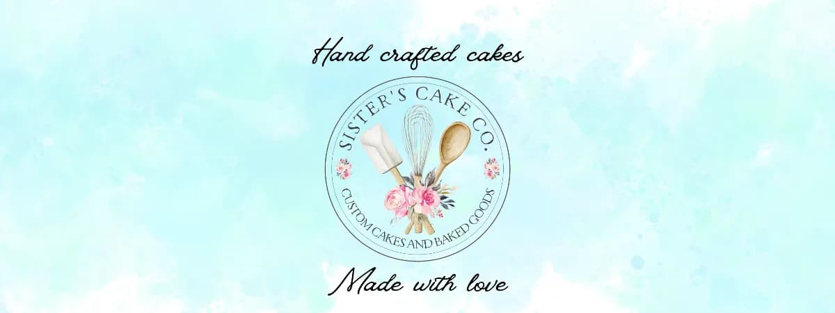 Sister's Cake Co. banner