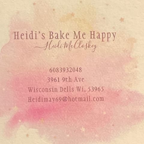 Heidi’s Bake me Happy logo