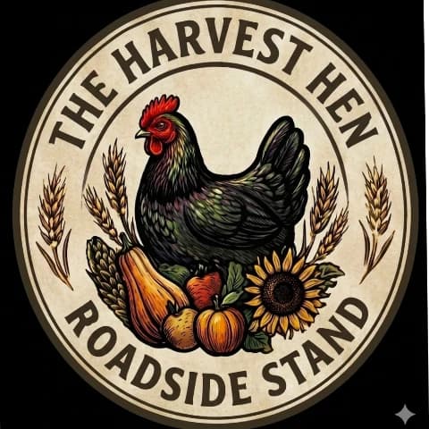 The Harvest Hen Roadside Stand logo