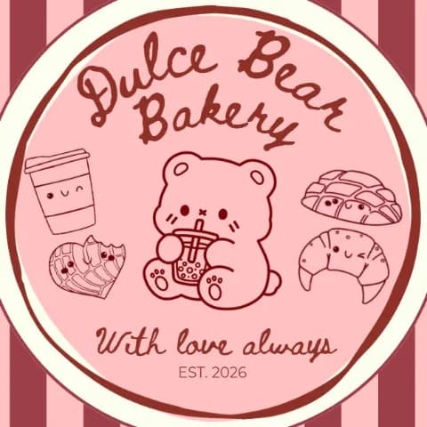 Dulce Bear Bakery logo