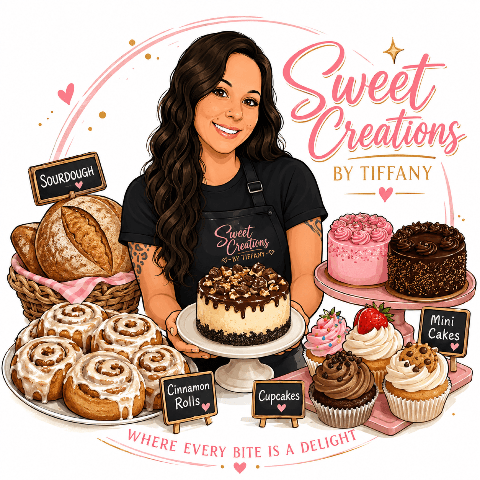 Sweet Creations By Tiffany logo