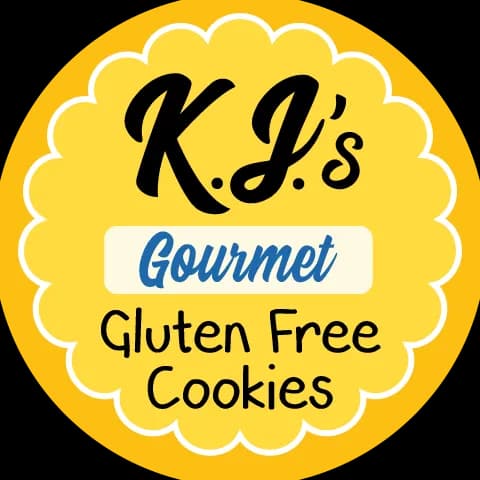 K.J.'s Gourmet Gluten Free Cookies logo