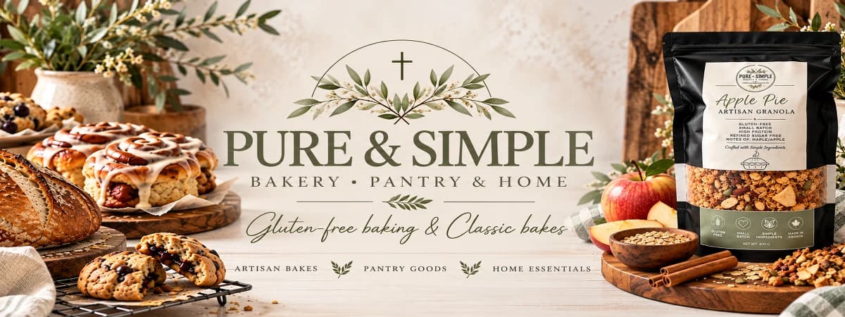 Pure & Simple Bakery banner