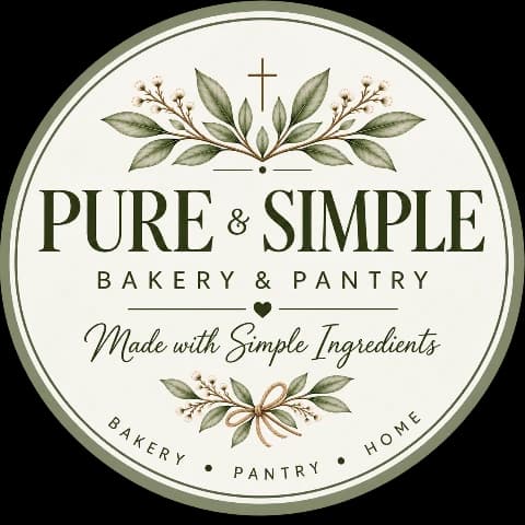 Pure & Simple Bakery logo