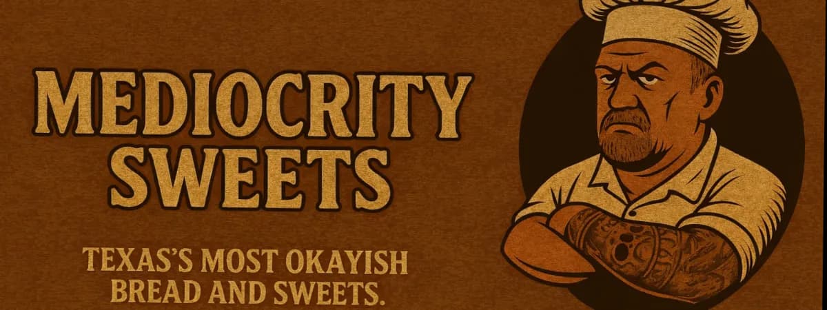Mediocrity banner