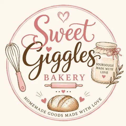 Sweet Giggles Bakery logo