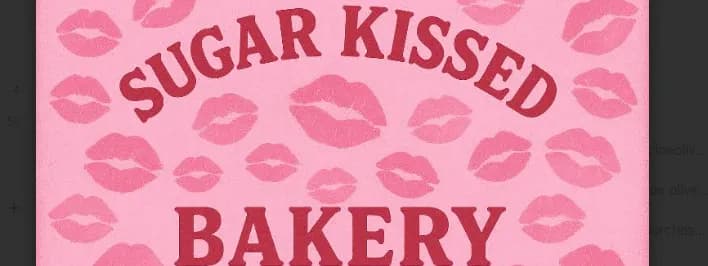 sugar kissed banner