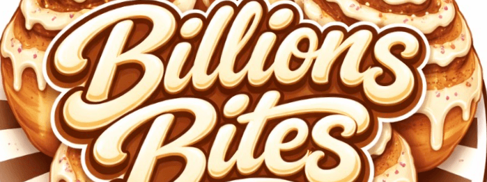 Billion bites banner