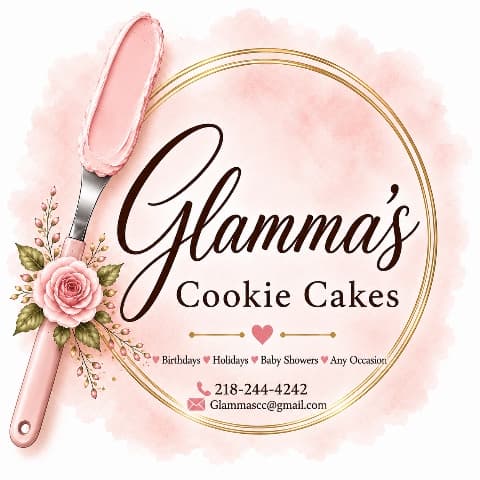 Glamma’s Cookie Cakes logo