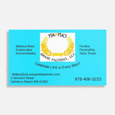 YIA-YIA'S GREEK PASTRIES LLC logo