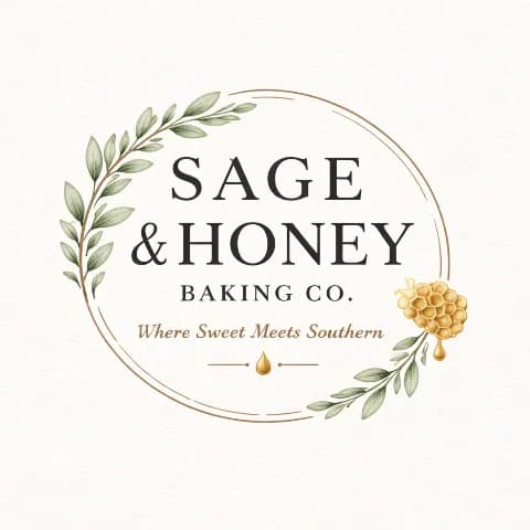 Sage & Honey Baking Co. logo