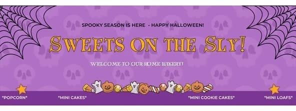 Sweets on The Sly banner