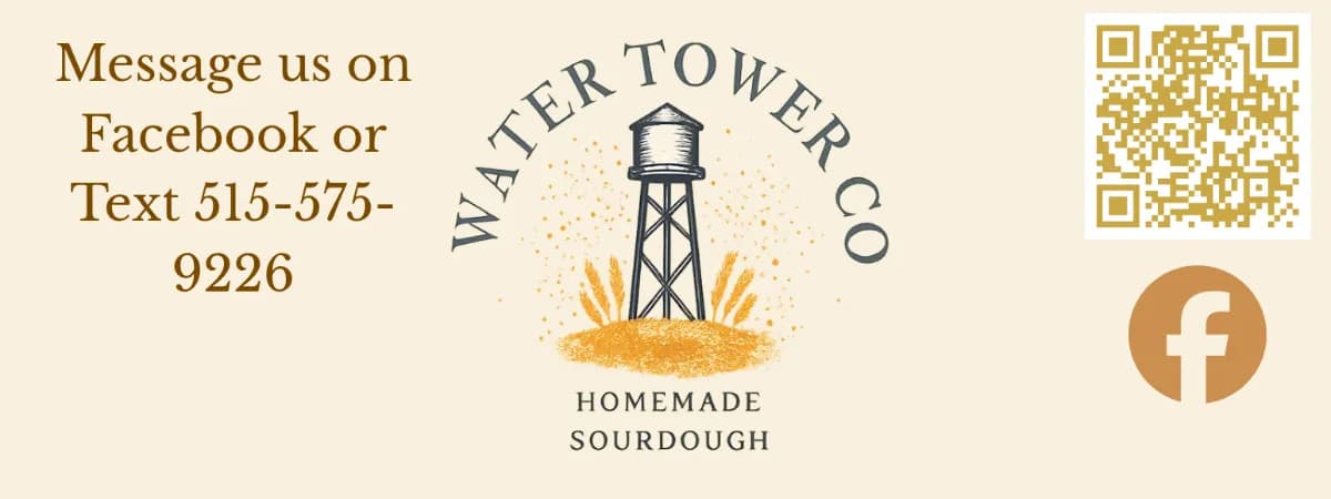 Water Tower Co Sourdough banner