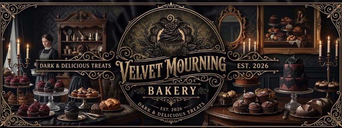 Velvet Mourning Bakery banner