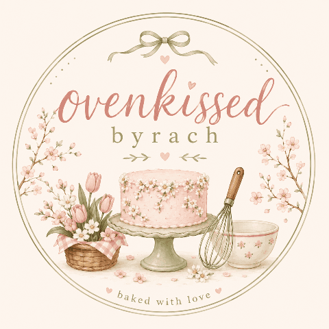 ovenkissedbyrach logo