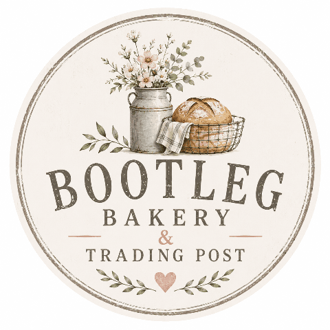 Bootleg bakery logo