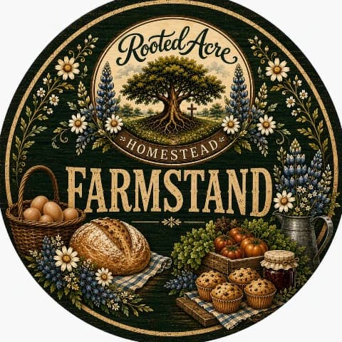 Rooted Acre Homestead logo