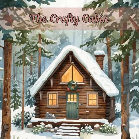 The Crafty Cabin logo