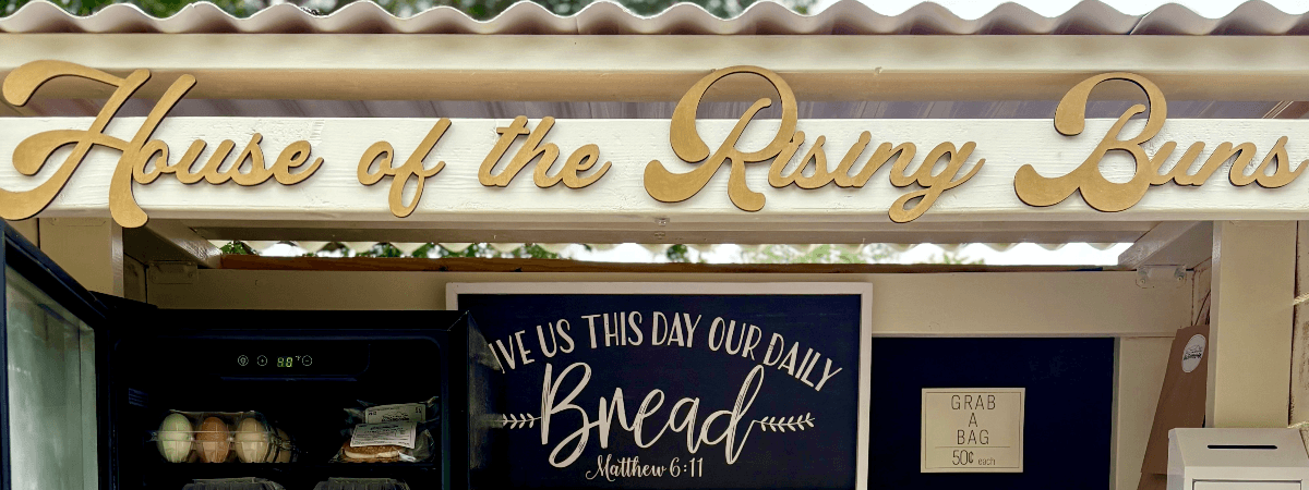 House of the Rising Buns banner