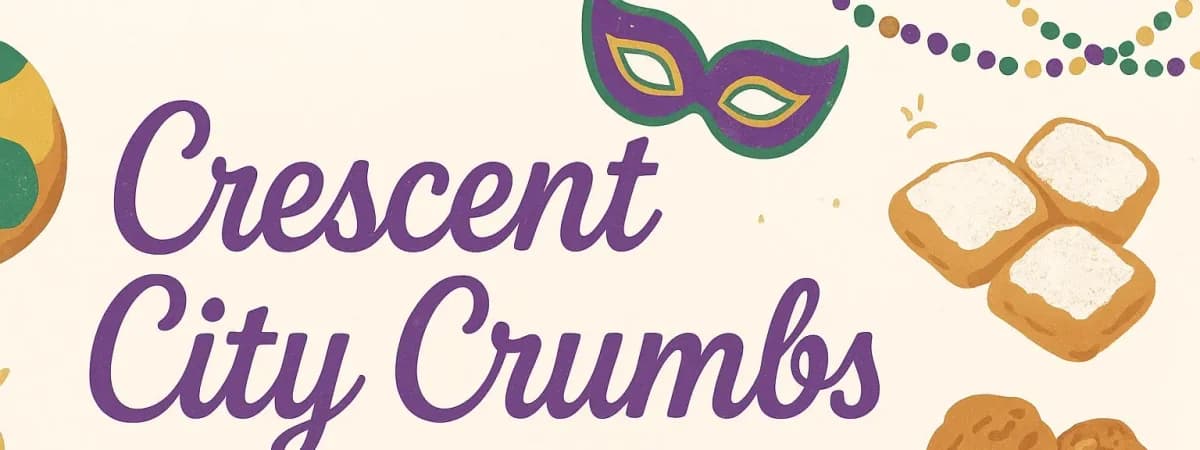 Crescent City Crumbs banner