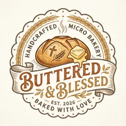 Buttered & Blessed logo