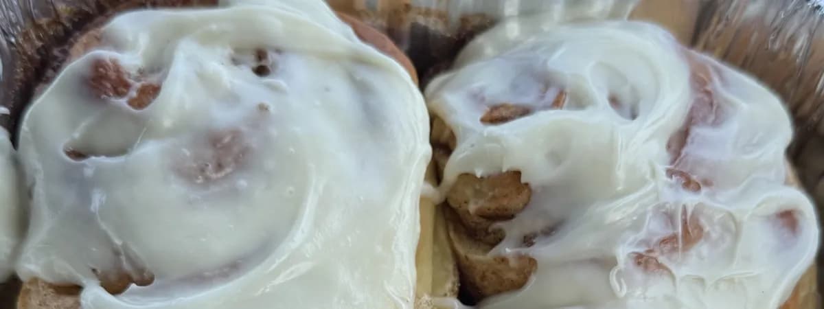 Westies cinnamon rolls banner