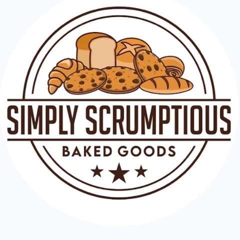 Simply Scrumptious Baked Goods logo