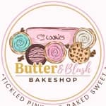 Butter & Blush Bakeshop logo