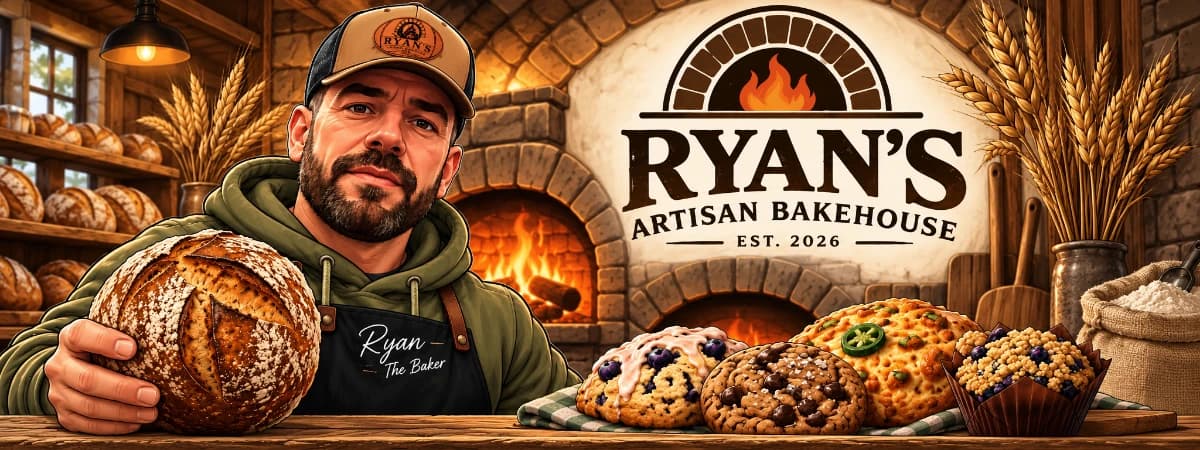 Ryan’s Artisan Bakehouse banner