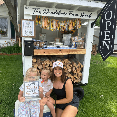 The Dandelion Farm Stand logo
