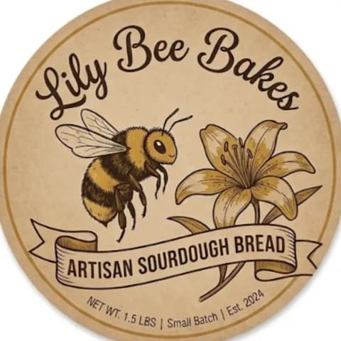 Lily Bee Bakes logo
