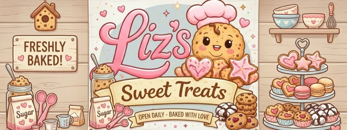 Liz's Sweet Treats banner