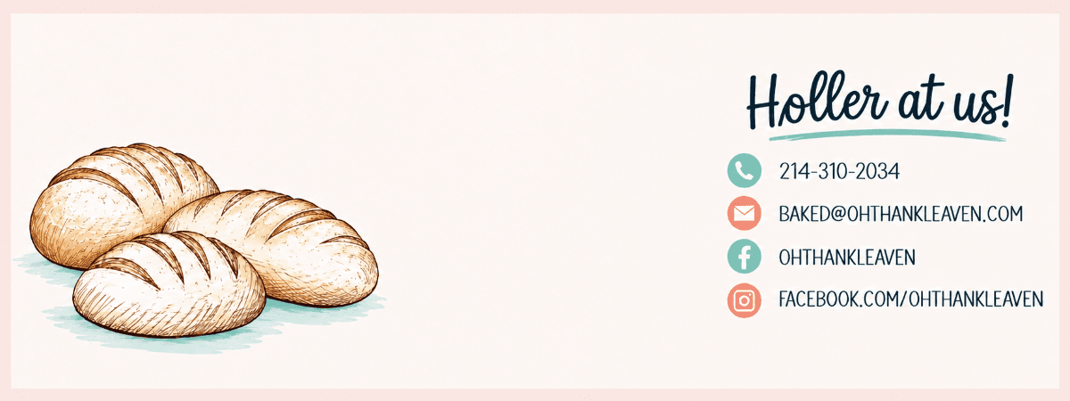Oh Thank Leaven banner